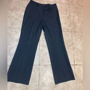 Jones New York The Sloan Women's 8 Stretch Pant Charcoal Gray Classic Fit